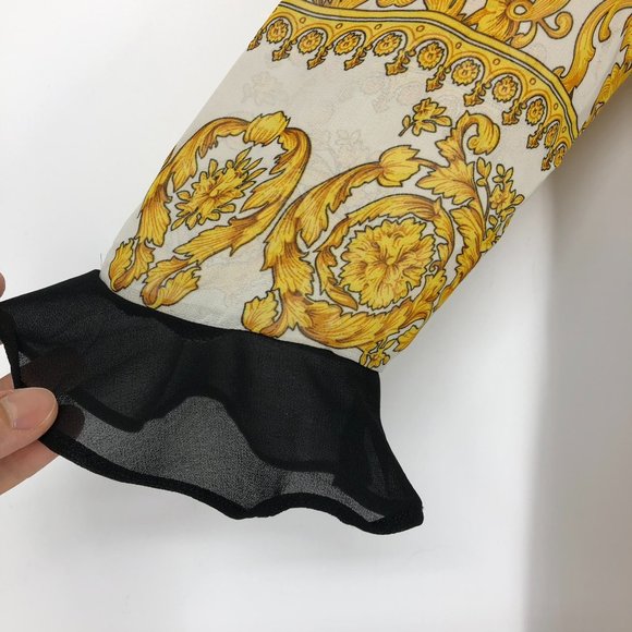 Nasty Gal Yellow and Black Maxi Dress - Picture 9 of 16